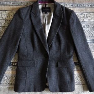 Banana Republic Grey Wool Blazer